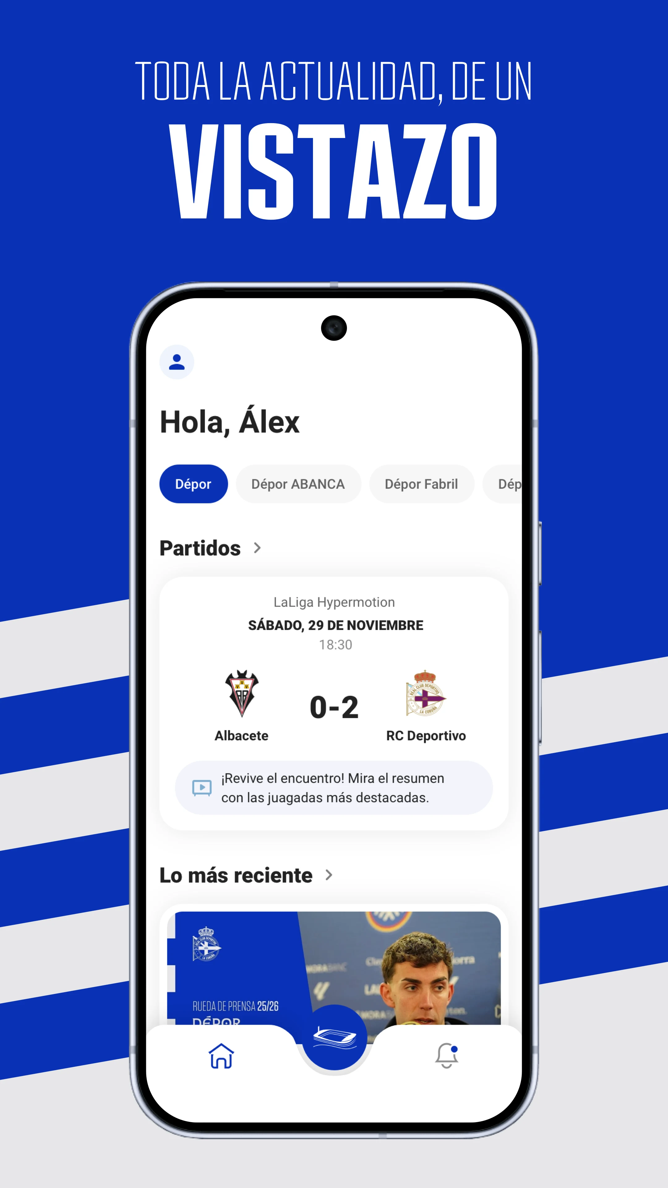 RCDeportivo screenshot